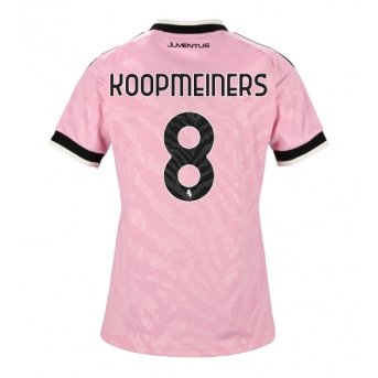 Juventus Teun Koopmeiners #8 Maglia Gara Trasferta Repliche 2026-27 Donna Maniche Corte
